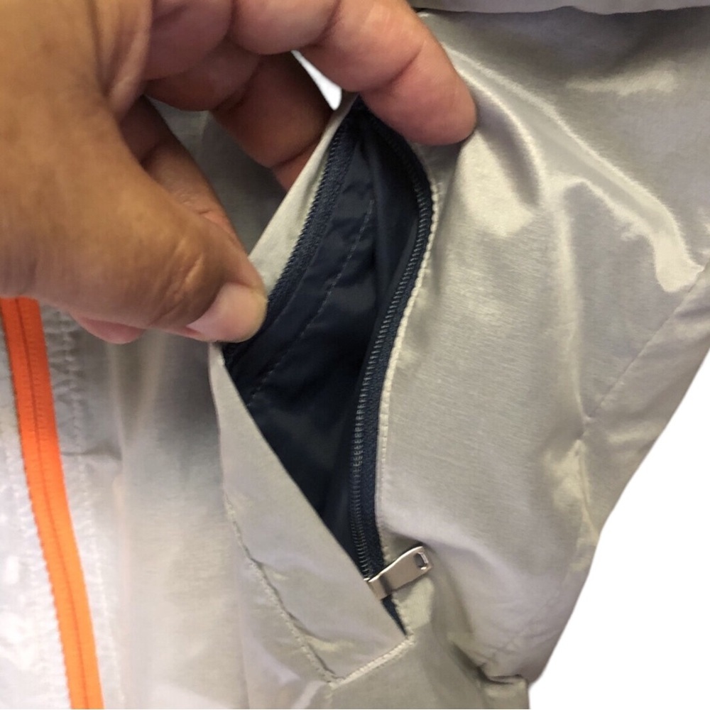 Nike Nylon Jacket Color Block Hoodie - Picture 7 of 8